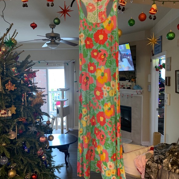 NWOT Lilly Pulitzer Maxi Dress M Ants On Parade - Picture 2 of 8